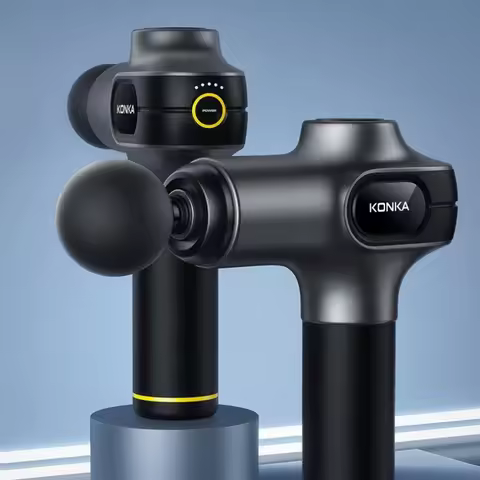 KONKA 2025 New Men's Fascia Gun Muscle Relaxation Massage Gun Deep Tissue Electric Massager for Fitn