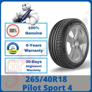 265/40R18 Michelin Pilot Sport 4*Year2024