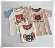 tom and jerry 兒童 小朋友 日用品 tom & jerry 貓和老鼠 公仔 t恤 tee 短袖衫 衣服