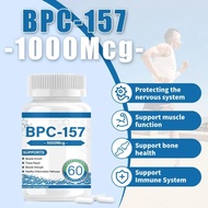 BPC-157 Capsules 60 Pills, Supports Muscle Recovery & Tissue Health, Daily Dietary Supplement for Fi