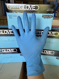Latex glove ถุงมือยาง ถุงมือแพทย์ ถุงมือทำงาน ถุงมือทำอาหาร มีแป้ง Royal Guard /Pure GLove ของแท้เกรดเอ ส่งออก 1กล่องมี100ชิ้น ออกบิลVAT ได้
