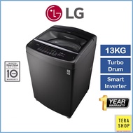 LG T2313VSPM / T2313VSABE 13KG Top Load Washing Machine with Smart Inverter Mesin Basuh