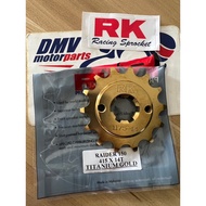 RK Takasago Engine Sprocket 14-415  14-428 for RAIDER 150 Carb/Fi