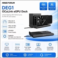 MINISFORUM DEG1 eGPU Dock with OCuLink Interface – Supports RTX 4090/7900 XTX