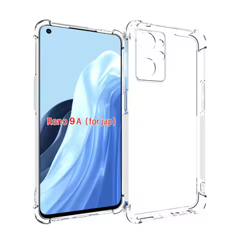 Transparent Soft TPU Case for OPPO Reno9 A (Reno 9 A, CPH2523) 6.4 Inch Accurate hole position Aia c