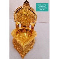 SRI GANESH GOLD PLATED KAMATCHI VILAKKU NEW SPECIAL