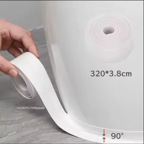 3.2M Anti-mildew Waterproof Tape Kitchen Sink Door Window Caulk Tapes Bathroom Corner Line Seal Stri