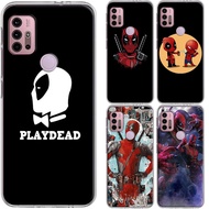 Case for Motorola Moto G54 5G E20 E6 Plus E7 G8 G9 G32 G14 Edge 40 G7 Deadpool