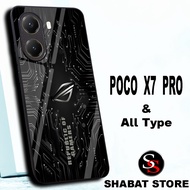 Glossy glitter softcase poco X7 PRO/poco X7/S17/Case hp poco X7/kesing poco X7 PRO