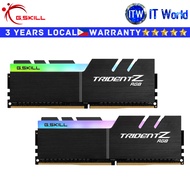 Itw | G.Skill DDR4 RAM 16(2x8GB) 3200MT/s Trident Z RGB Desktop Memory (F4-3200C16D-16GTZR)