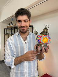 土耳其馬賽克露營燈-獨家設計三段式燈光可選擇-送禮自用皆可