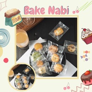 CAKE BAG - COOKIE BAG WITH RANDOM PATTERNS SIZE 5.5 X 10.5 CM & 7 X 10CMx