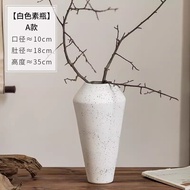 Handmade Chinese Style Ceramic Flower Vase Potted Plants Rural Pottery Flower Holder for Living Room