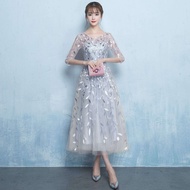 js Prom Formal Event Bling Bling Sequins Glitter Womens 2023 New Fashion Dinner Party Mesh Below Kne