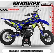 DECAL STICKER CRF 150 L FULL BODY DECAL/ CRF 150 DECAL STICKER VARIATION CRF 150 1FF7