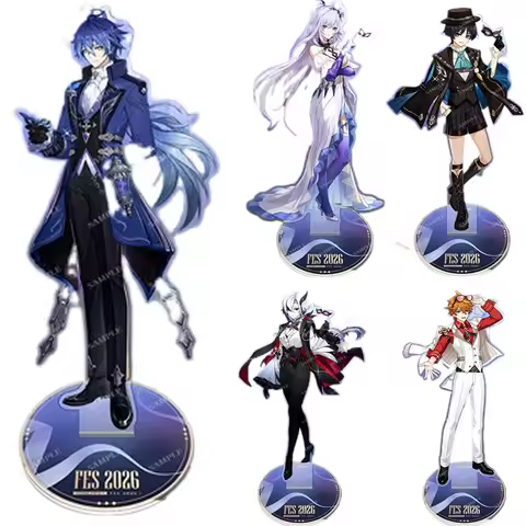 Game HoYo Yuanshen Impacting Nod-Krai Arlecchino Wanderer Acrylic Standee Aino Lauma Flins Cartoon A