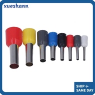 XUESHANN 1200 Pcs Cold Pressed Terminals, Copper and PVC 8 Different Size Wire Ferrule Terminal Kit,
