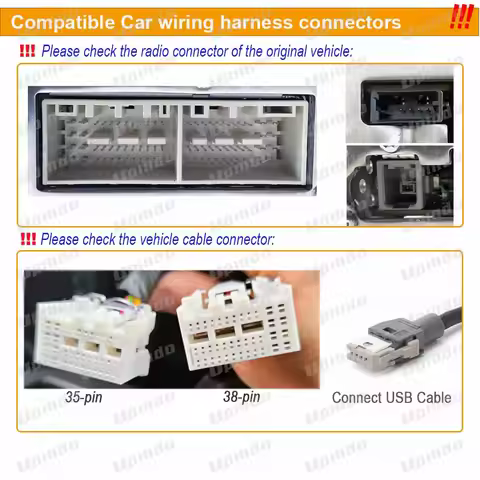 Car Accessories Android Head Unit Cable For Hyundai Celesta I10 I20 KIA KX3 K2 Cerato Radio Power Wi