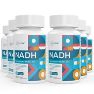 NADH 50mg + CoQ10 200mg + D-Ribose 150mg Supplement, Enhance NAD+ Supplement for Energy, Fatigue, Re