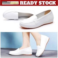 Fashionhomez 8048 Nurse White PU Shoes ( size 35-41 )