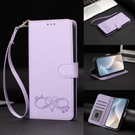 PU Leather Flip for OPPO A6 GT A6S A6X A6T Pro A6K Happy Pattern Card slot walle style Phone case