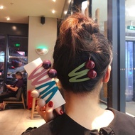 Hyuna Hair Clip Female Candy Color bb Bangs Clip Headdress Two-Piece Set Girl Korean Hairpin Side Cl