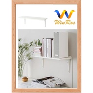 SIBBHULT/BURHULT wall shelf white white 59x20 cm