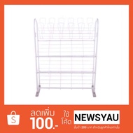Iron Shoe Rack epoxy Baking Coating Size 26*73*90.5cm.