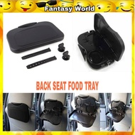 Folding Auto Cup Holder Car Back Seat Table Drink Food Tray Auto Travel Desk wira waja bezza axia sa