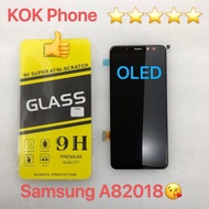 ชุดหน้าจอ Samsung A8 2018 OLED แถมฟิล์ม