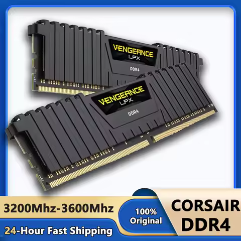 CORSAIR DDR4 RAM Desktop Memory Vengeance 16GB 8GB 3200MHz 3600MHz Dimm Memoria Rams PC4 Gaming Memo