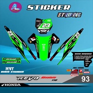 Semi Decal Sticker Fullbody Rbt Revo Absolute 110 Rbt Vega Bebek Modif Supermoto Yz Crf Klx Rbt New 