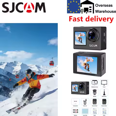SJCAM SJ4000 Dual Screen 4K Action Camera Wireless Wifi H.264 Go To Sports Pro Cam Motorcycle Bicycl