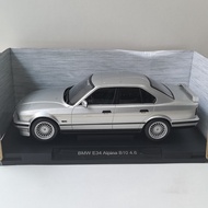 MCG 1/18 BMW E34 ALPINA B10 4.6 BMW Car Model Alloy Does Not Open Doors Do Not Steer Real Object Sho
