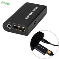 IOLINIDT Converter, PS2 to HDMI 480i/480p/576i Adapter, Plug and Play Game to HDMI 3.5mm Audio Outpu