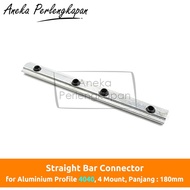 Aluminum Profile 4040 Straight Connector