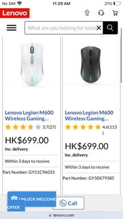 Lenovo M600 電競無線滑鼠gaming mouse