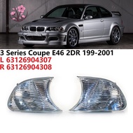 Clear Signal Blinker Corner Lamp for BMW E46 3 Series Coupe 1999-2001