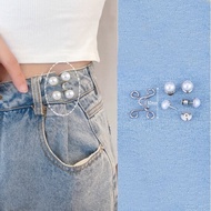 Jeans Buckle Needle Waist Circumference Adjustment Waist Needle Metal Button Women Clothing Accessor