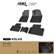 3D Mats พรมปูพื้นรถยนต์ VOLVO XC40 2018 - 2025 พรมกันลื่น พรมกันนํ้า พรมรถยนต์