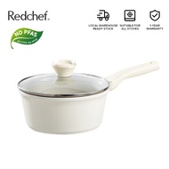 Redchef Nonstick Ceramic Rock Milk Pot Die-Cast With Lid,No PFAS& PTFE& PFOA Heightened Suitable for
