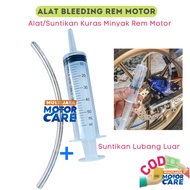 SET 50ml Motorcycle Brake Fluid Drain Injection 50cc Syringe + Hose
