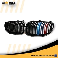 BMW E60 2 Line Front Grill Gloss M Color