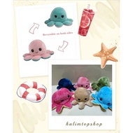 Boneka Gurita Octopus / Boneka Gurita/Unicorn Bolak Balik Dua Sisi