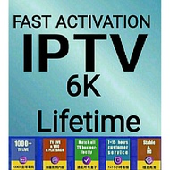 [FAST RENEW] LIFETIME IPTV 6K Free trial Android IPTV6K