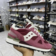 Saucony Shadow Maroon/White second original | SIZE 40 .5