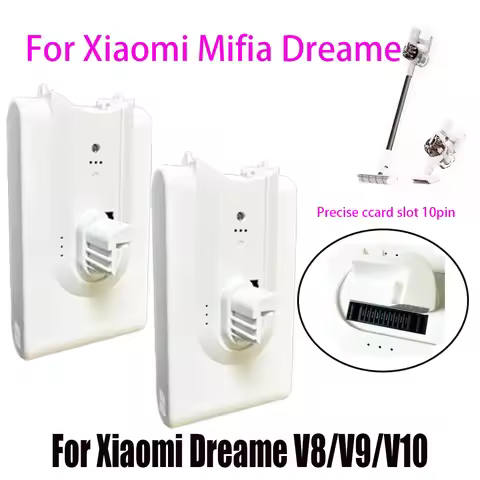 Original Replacement Battery For Xiaomi Dreame Vacuum Cleaner Full Series V8 V9 V10 VVN3 VVN4 XR V9P