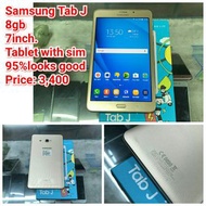 Samsung Tab J8gb