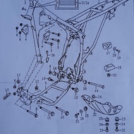 KTNS KTN 200 - Body Frame Bolt - KTN200