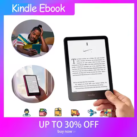 Kindle Paperwhite 16GB (newest model) – Our fastest Kindle ever, with new 7" glare-free display and 